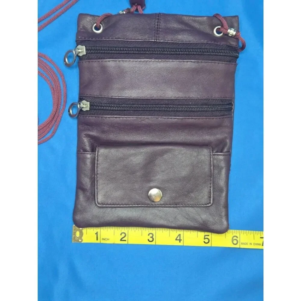 Unbranded leather passport